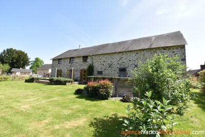 Grange aménagée avec goût