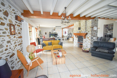 Grange rénovée sur la colline